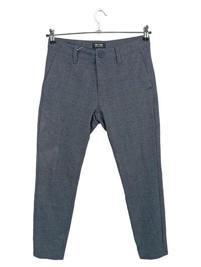 ONLY & SONS Herren Anzughose Grau Kariert Business W29 L25