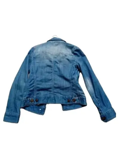 edc by Esprit Damen Jeansjacke Blau Gr. M 38 Baumwolle Casual Freizeit