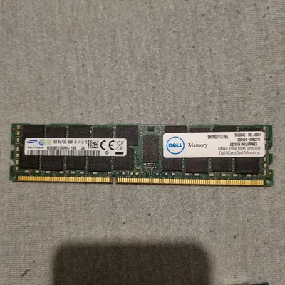 Samsung M393B2G70BH0-YH9 16GB DDR3 PC3L-10600R ECC REG Server RAM Grün
