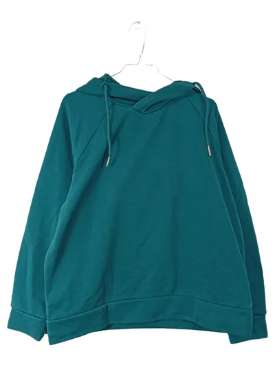 EDC by Esprit Damen Hoodie Kapuzenpullover Gr. M Petrol Baumwolle