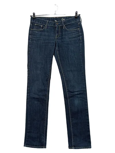 MNG Jeans Damen Mom Jeans Hose Blau Gr. 36/S Straight Leg Denim
