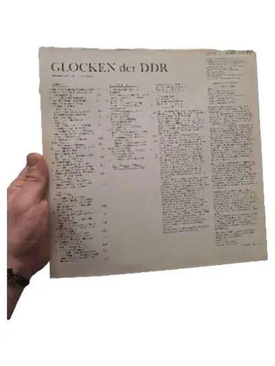 Eterna Vinyl LP Kirchenglocken DDR Klassik Historische Aufnahmen Sammler