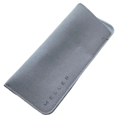 Meller Brillenetui Grau Soft Case Etui Sonnenbrille Schutzhülle
