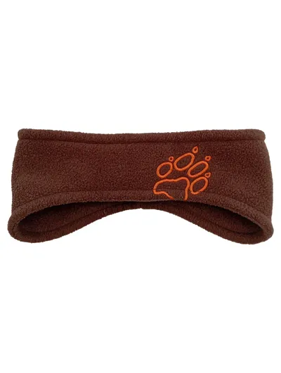 Jack Wolfskin Fleece Stirnband Gr. S Braun Outdoor Ohrenwärmer
