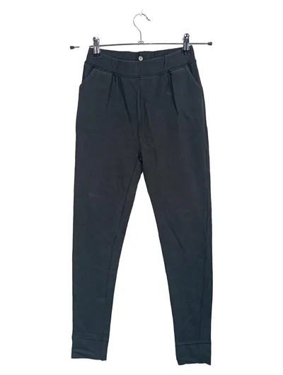 me&i Jogginghose Kinder Gr. 158/164 Schwarz Bio-Baumwolle