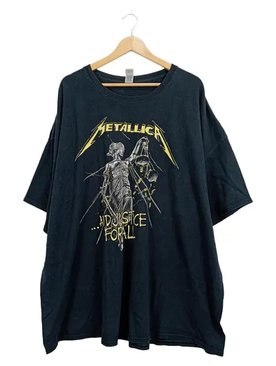 Metallica And Justice For All Band T-Shirt Herren Gr. 5XL Schwarz