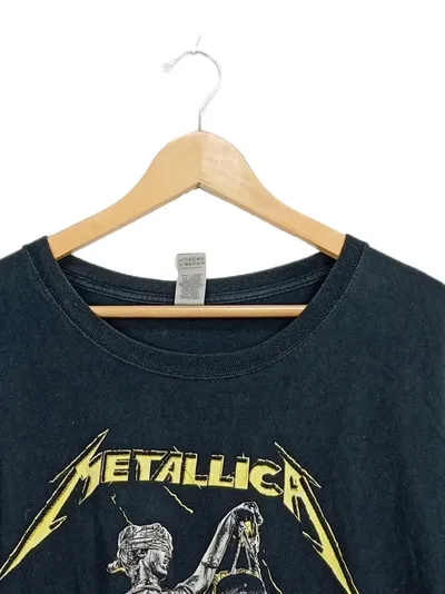Metallica And Justice For All Band T-Shirt Herren Gr. 5XL Schwarz