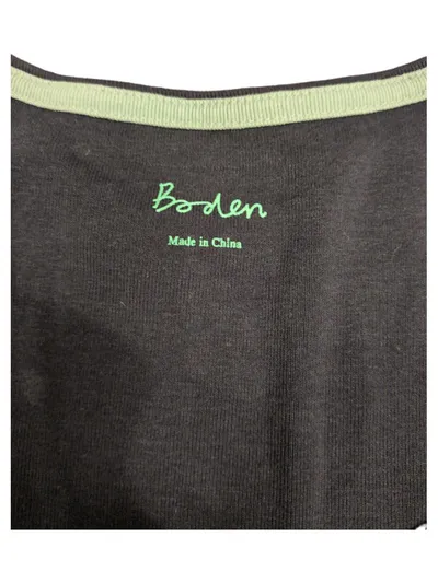 Boden Damen T-Shirt Basic Gr. 34 XS Navy Blau Kurzarm Baumwolle