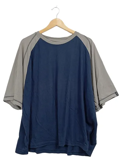 MASCOT Herren T-Shirt Raglan 4XL Blau Grau Arbeitsshirt Berufskleidung