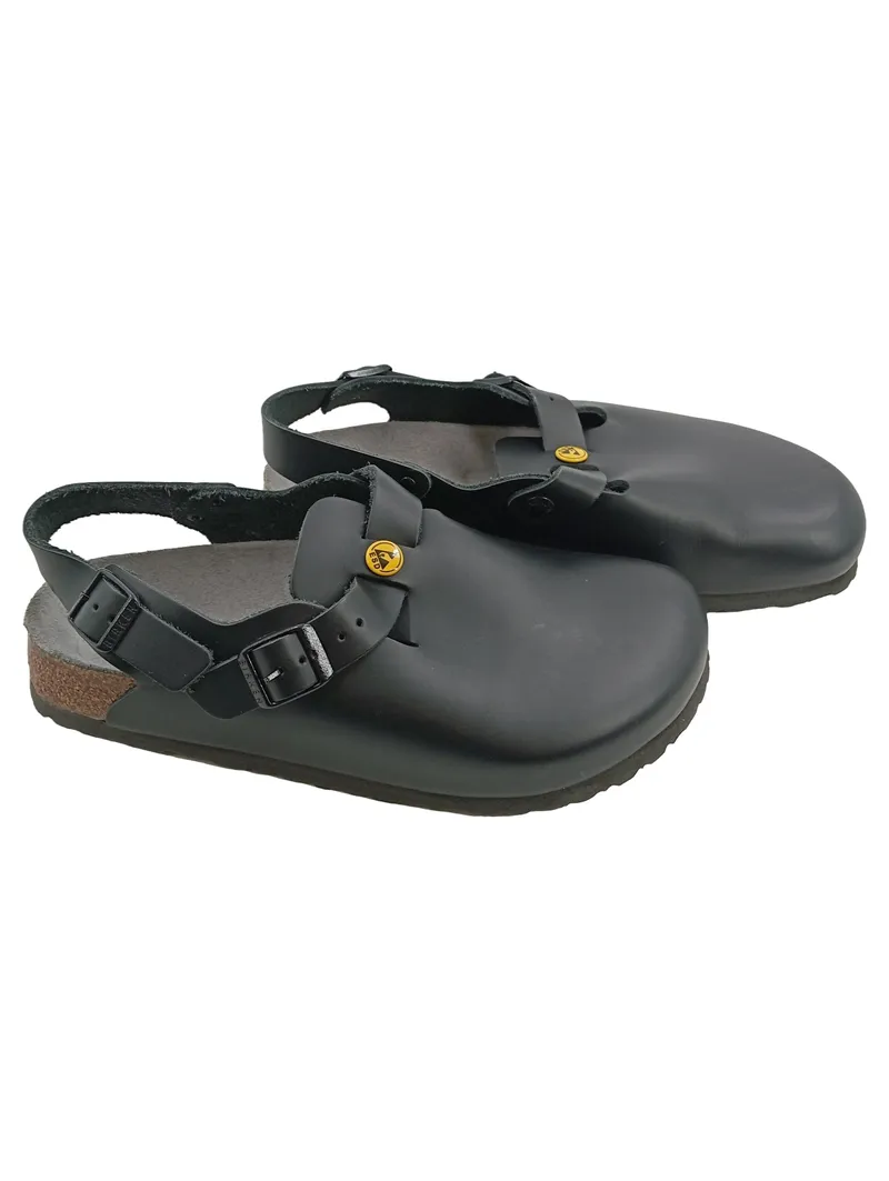 Birkenstock Tokio ESD Arbeitsschuhe Clogs Schwarz Gr. 39 Berufsschuhe 1