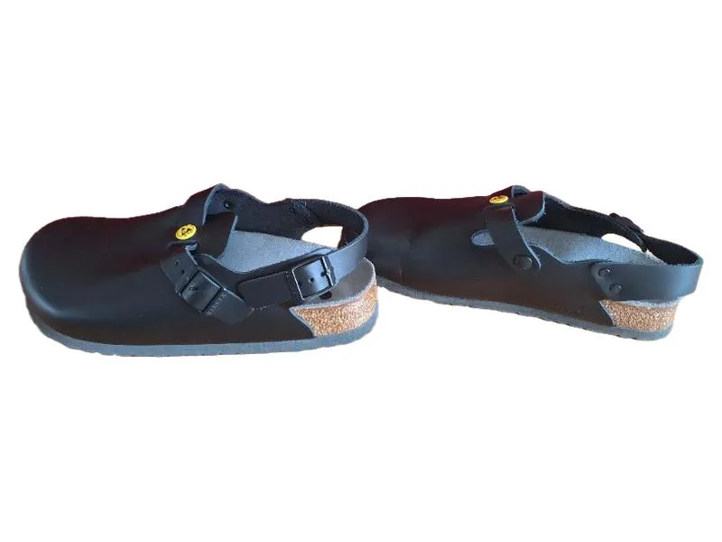 Birkenstock Tokio ESD Arbeitsschuhe Clogs Schwarz Gr. 39 Berufsschuhe 4