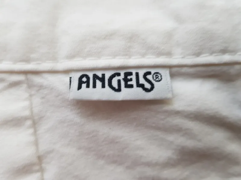 Angels Damen Stoffhose Weiß Baumwolle Gr. 38 W29 Casual Freizeit Hose 5