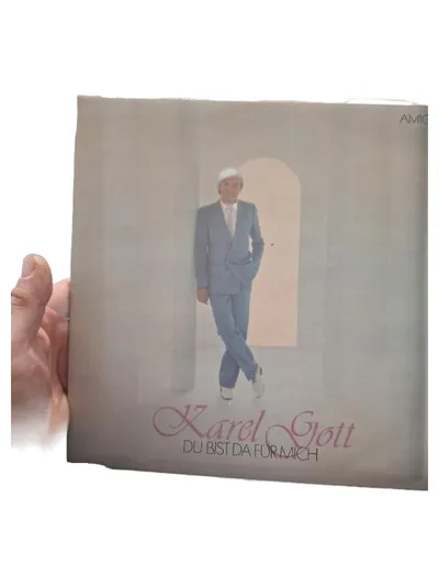 Karel Gott Du Bist Da Für Mich LP Amiga Schlager DDR Vinyl