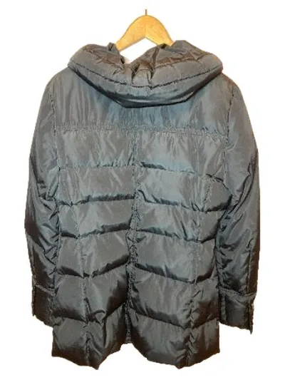 Mexx Steppjacke Damen Kapuze Blau Gr. 40 Langarm Casual Alltag Polyester