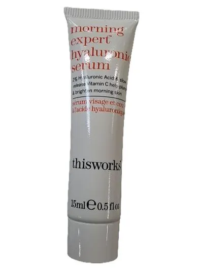 thisworks Morning Expert Hyaluronic Serum 15ml Hyaluronsäure Vitamin C