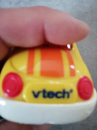 VTech Tip Tap Baby Tiere Hund elektrisches Kinderspielzeug Gelb 10cm