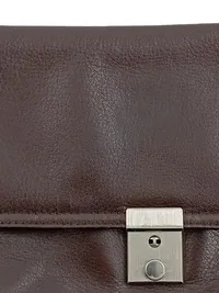 PICARD Leder Aktentasche Herren Braun Business Dokumentenmappe 24x16cm 4