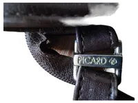 PICARD Leder Aktentasche Herren Braun Business Dokumentenmappe 24x16cm 5