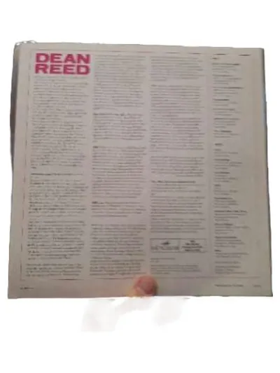 Dean Reed AMIGA Vinyl Schlager Pop UdSSR Originalaufnahmen LP