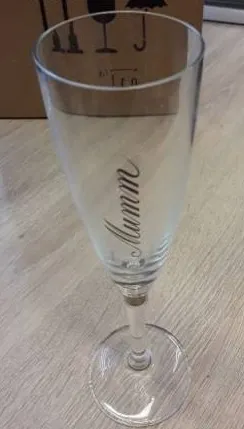 G.H. Mumm Champagnerglas Sektglas Transparent Elegant 0,1l