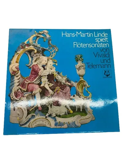 Hans-Martin Linde Flötensonaten Vivaldi Telemann Vinyl LP Schallplatte