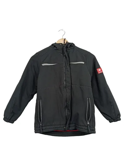 Engelbert Strauss Kinder Arbeitsjacke Softshelljacke Gr. 146-152 Schwarz