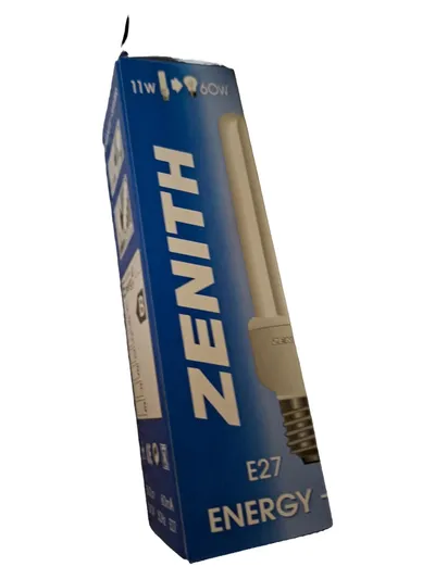 Zenith Energy E27 Energiesparlampe 11W Weiß Kompaktleuchtstofflampe