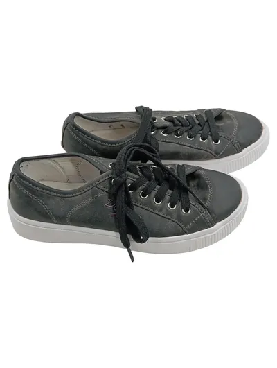 Dockers Damen Sneaker Low Grau Gr. 38 Casual Schnürschuhe