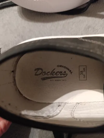 Dockers Damen Sneaker Low Grau Gr. 38 Casual Schnürschuhe