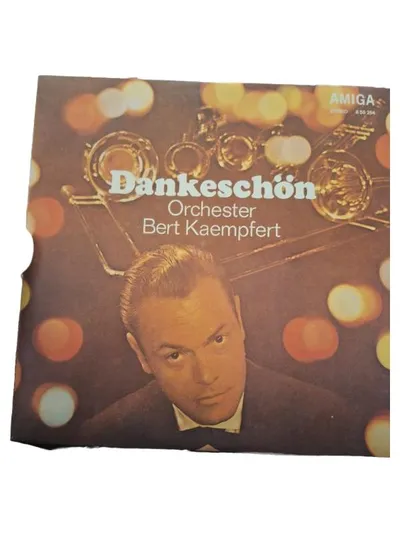 Bert Kaempfert Orchester - Dankeschön LP Vinyl AMIGA DDR Stereo