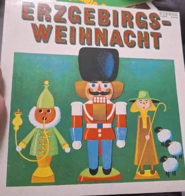 ETERNA Erzgebirgs Weihnacht Vinyl LP Weihnachtsmusik DDR Schallplatte