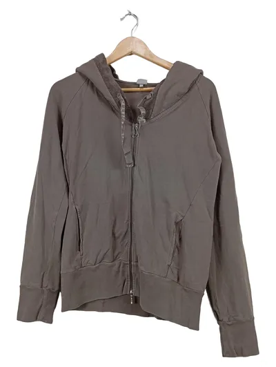 DEHA Damen Sweatjacke Kapuze Hoodie Grau Baumwolle Gr. XL
