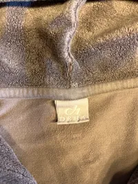 DEHA Damen Sweatjacke Kapuze Hoodie Grau Baumwolle Gr. XL 2