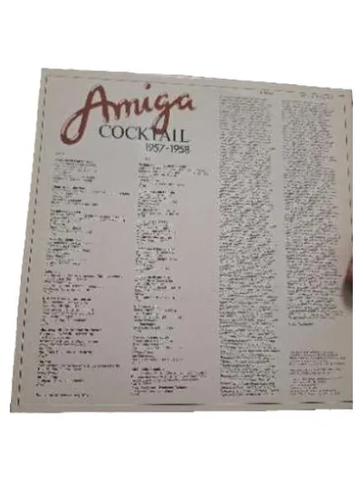AMIGA Schlager LP Vinyl 1957-1958 DDR Sampler Oldies Various Artists