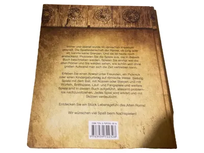 Regionalia Römische Spiele Würfelspiel 70 Anleitungen Buch Geschichte