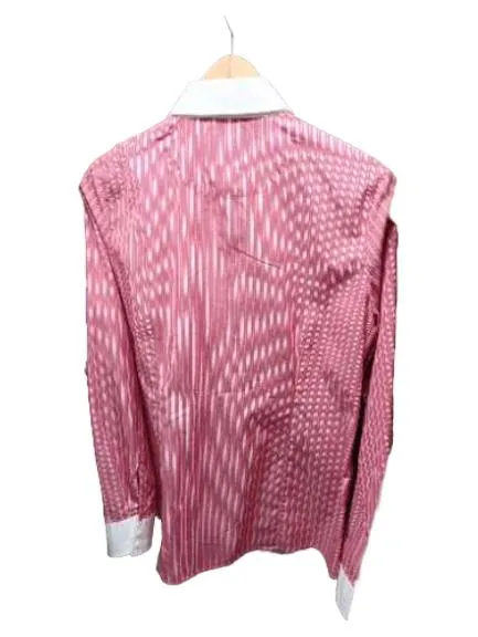 Charles Tyrwhitt Damen Hemdbluse Gr. 40 Rosa Gestreift Business 3