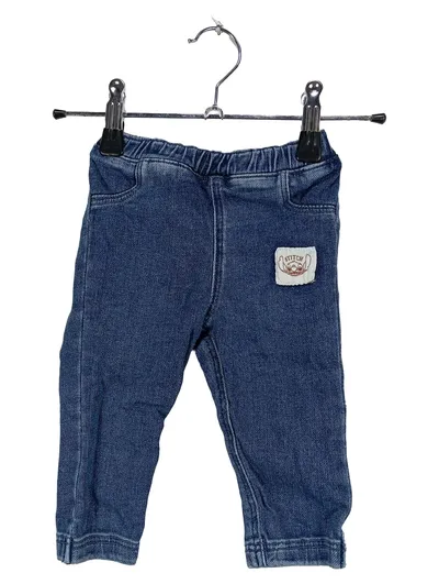 Lefties Disney Stitch Jeans Baby Hose Regular Fit Blau Gr. 80