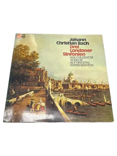 Johann Christian Bach Drei Londoner Sinfonien Collegium Aureum LP Vinyl