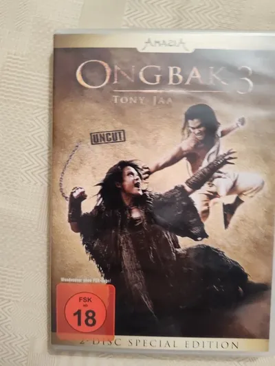 Amasia Ong-Bak 3 DVD Tony Jaa Kampfkunst Actionfilm FSK 18 Uncut