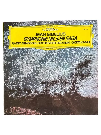 Jean Sibelius Symphonie Nr. 3 En Saga Vinyl LP Deutsche Grammophon Okko Kamu