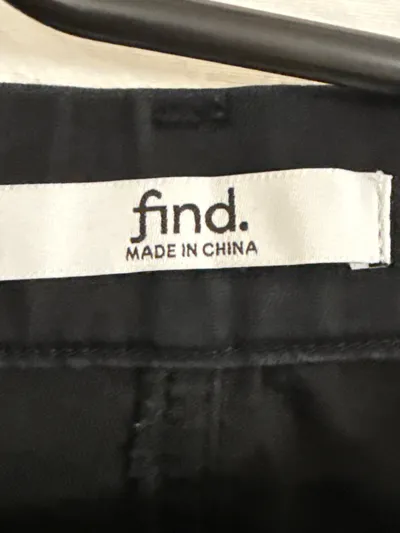 Find. Damen Jeans Slim Fit Schwarz Gr. W28 L28 Stretch Baumwolle