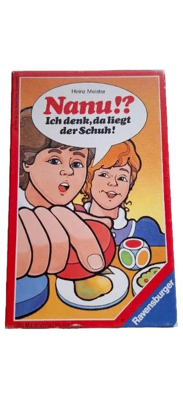 Ravensburger Nanu!? Gedächtnisspiel Heinz Meister Mitbringspiel