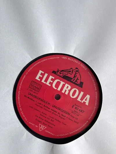 Electrola Unvergänglich Unvergessen Richard Wagner Serie 3 Vinyl LP 33