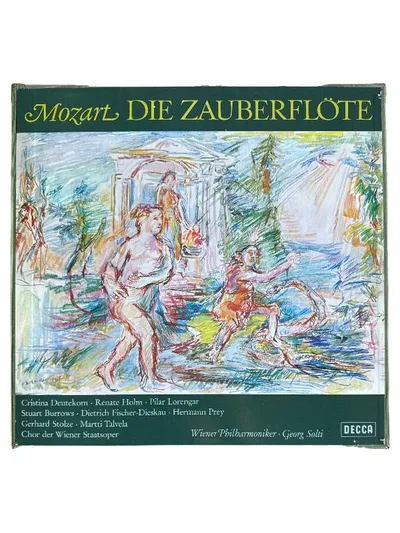 DECCA Mozart Die Zauberflöte Vinyl LP Klassik Georg Solti Wiener Philharmoniker