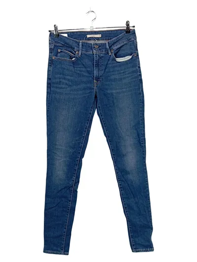 Levi's Damen Jeans Slim Fit W30/L34 Blau Stretch Skinny