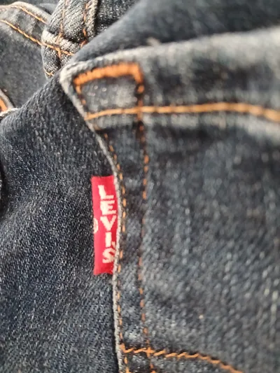 Levi's Damen Jeans Slim Fit W30/L34 Blau Stretch Skinny