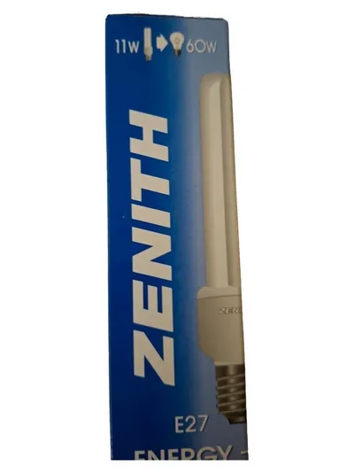 Zenith Energy-Saver E27 11W 550Lm Warmweiß Leuchtmittel Weiß