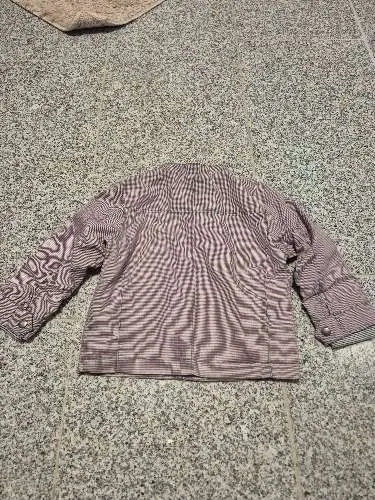 ZARA Baby Leichte Jacke Bomberjacke kariert Gr. 74 Beige