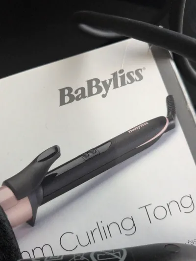 BaByliss 38mm Curling Tong Lockenstab Quarz-Keramik 210°C Rosa
