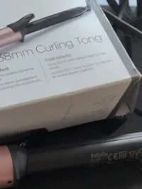 BaByliss 38mm Curling Tong Lockenstab Quarz-Keramik 210°C Rosa 3